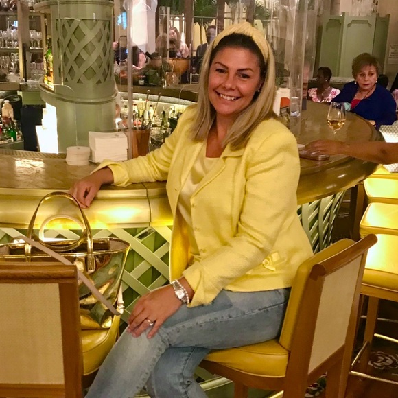 ESCADA 3 piece tweed jacket skirt & silk top 🥂 - Picture 6 of 16